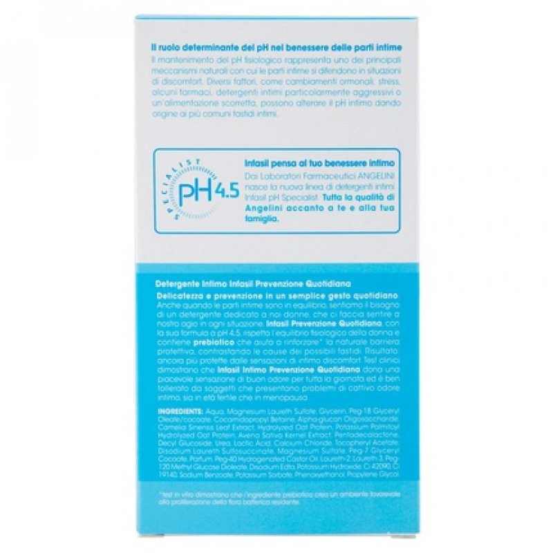 Infasil pH Specialist Daily Prebiotic Prevention for Odor and Discomfort 200ml