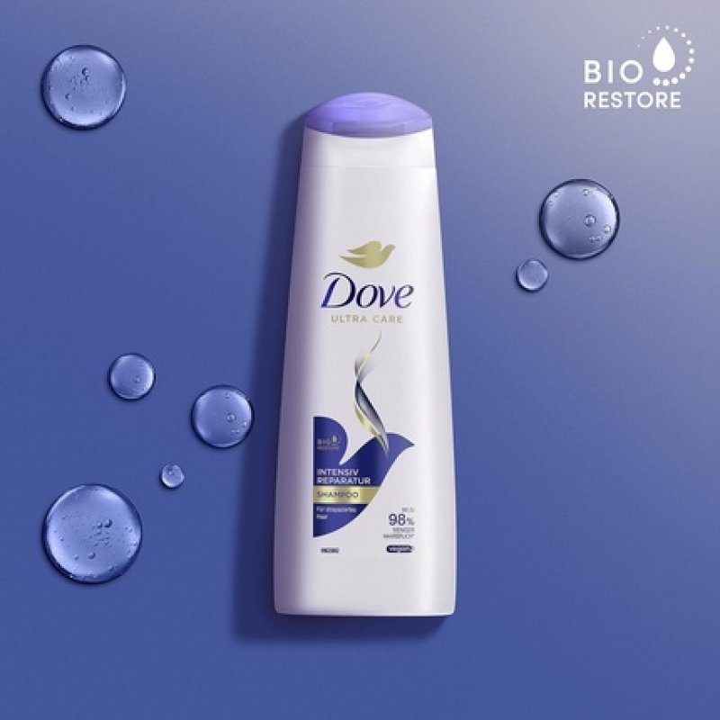 Dove Intensive Repair Shampoo for Damaged Hair with Smart Repair System 250ml