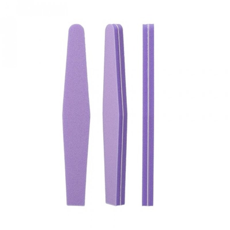 T4B MIMO 2-Sided Trapezoidal Nail File 100/180 Violet