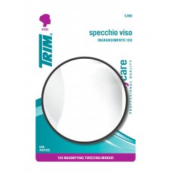 Trim Tweezing Mirror 10x Magnifying 1 Pc