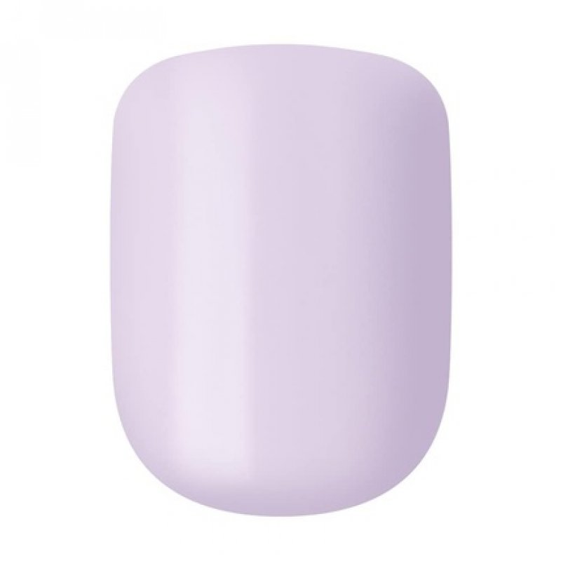 KISS imPRESS Color Press-On Nails PureFit Technology Short Length Picture Purplect Manicure