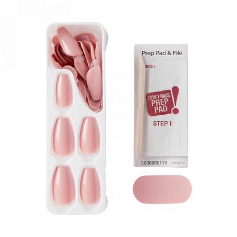 Kiss Impress Color Press-On Manicure Fake Nails, Sumptuous, 30 Count