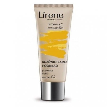 Lirene Radiant Foundation 04 Tanned with Vitamin Duo C 30ml