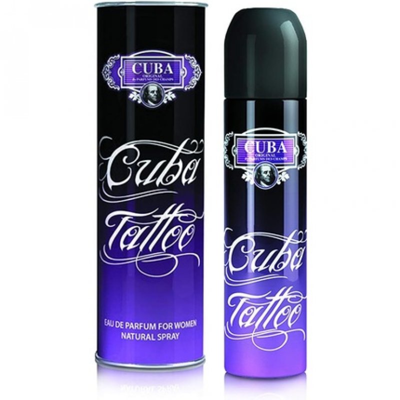 Cuba Tattoo 3.3oz Eau de Parfum Spray