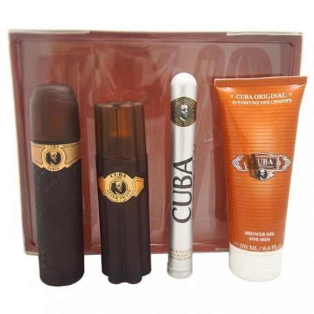 Cuba Gold 4 Piece Gift Set