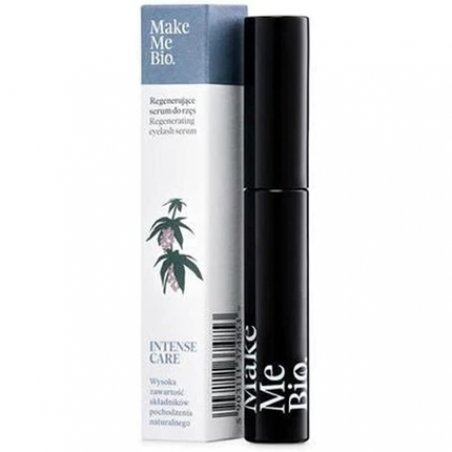 Make Me Bio Regenerating Eyelashes and Eyebrows Growth Enhancing Serum with Silicon Brush 9.5ml