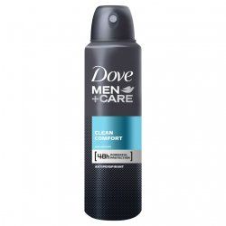 Dove Men Care Clean Comfort Antiperspirant Deodorante Spray 150 ml
