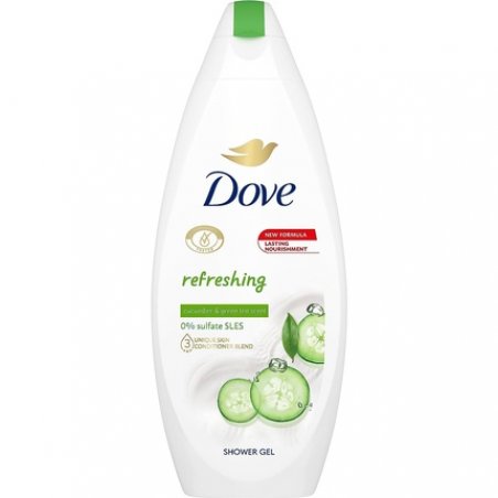 Dove Go Fresh Cucumber & Green Tea Shower Gel 250 Ml / 8.45 Fl Oz