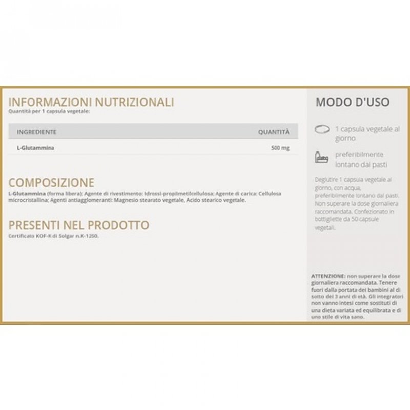 Solgar Amino Glutamine