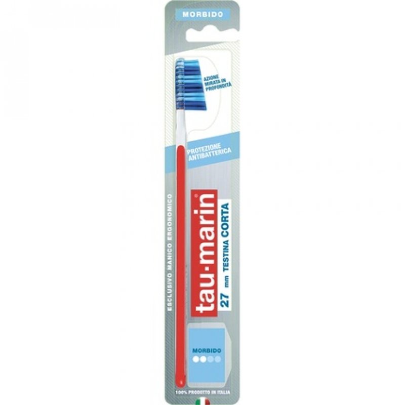Tau-marin Professional 27 Toothbrush Soft Bristles with Antibacterial