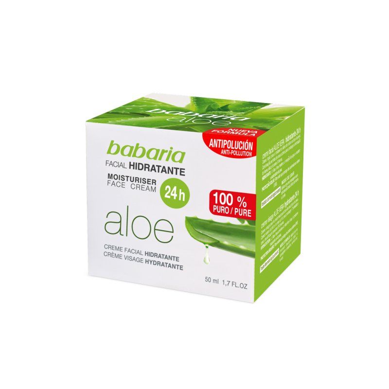 Babaria Crème Pour Le Visage Hydratante 24 50ml