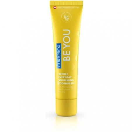 Curaprox Be You Grapefruit Whitening Toothpaste with Grapefruit and Bergamot Flavor 60ml Yellow