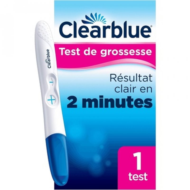 Clearblue Pregnancy Test Fast Detection Result Within One Minute 1 Test 1 Unit