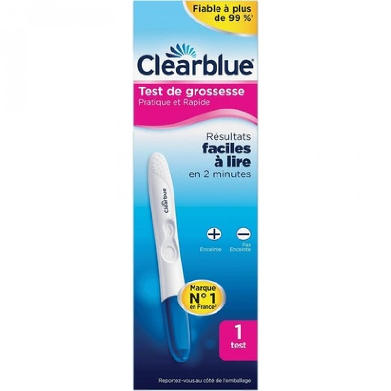 Clearblue Pregnancy Test Fast Detection Result Within One Minute 1 Test 1 Unit