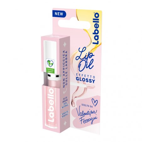 Labello Lip Oil Effetto Glossy lip balm & scrub Glossy Shine Women 5.5 ml