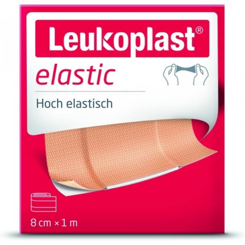 Essity Leukoplast Elastic Band 8cm x 1m