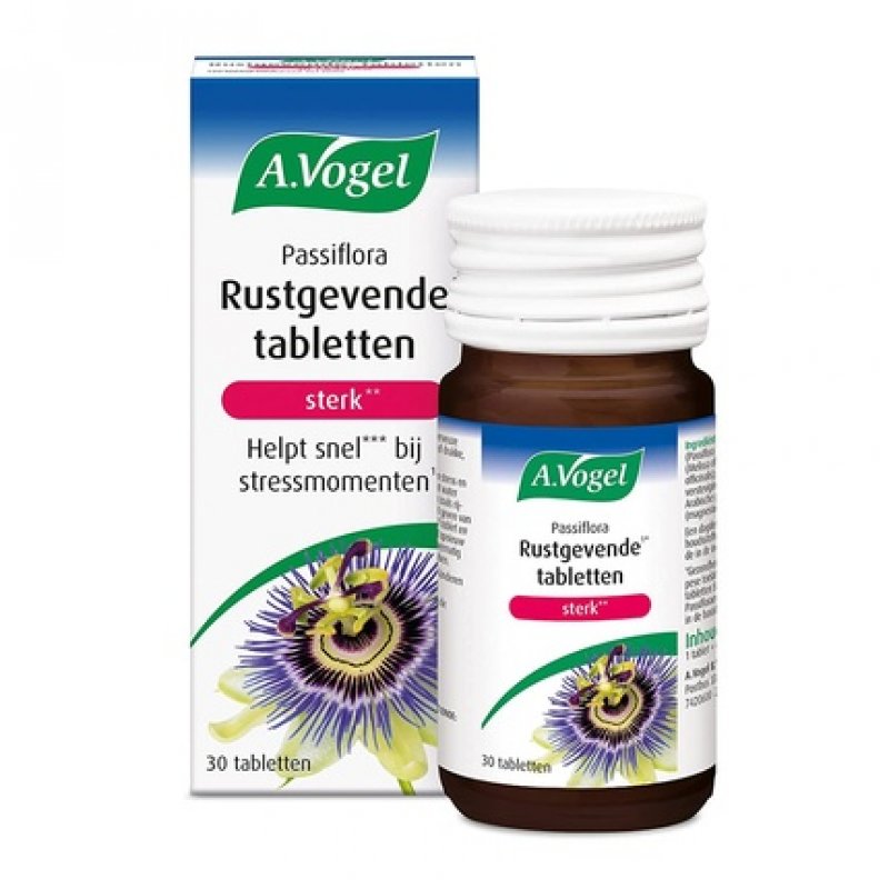 A Vogel Passiflora Extra Strong Calm 30 Tablets