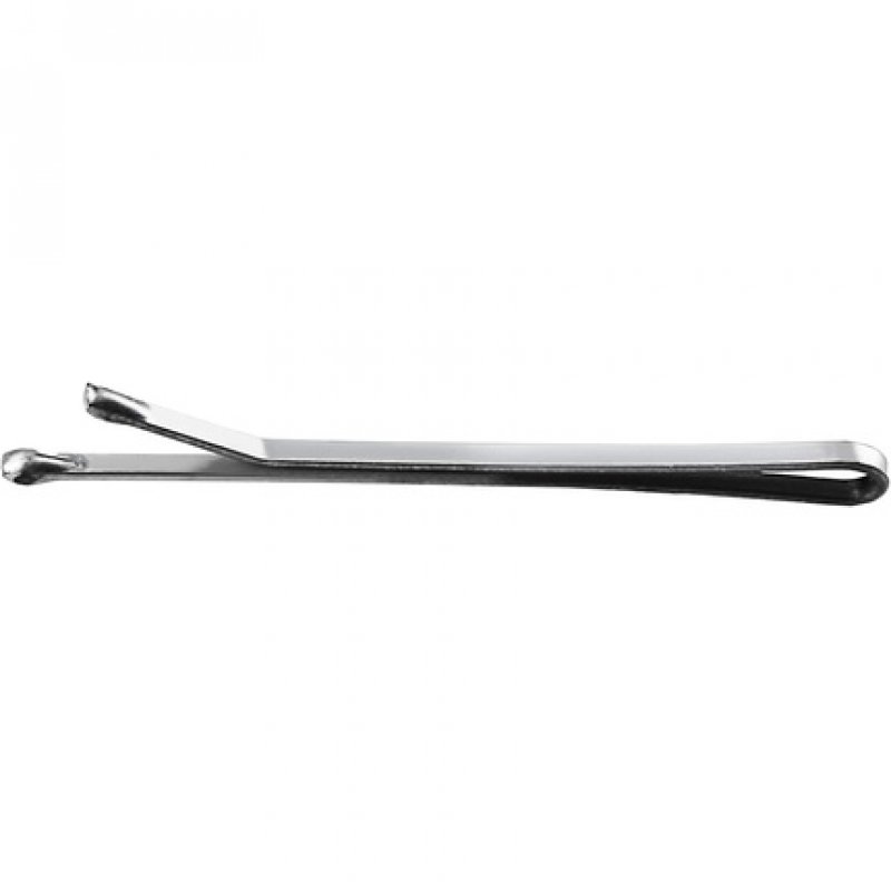 T4B LUSSONI 250 Pieces Hair Grips Hair Pins Smooth Hair Clips 4cm Silver