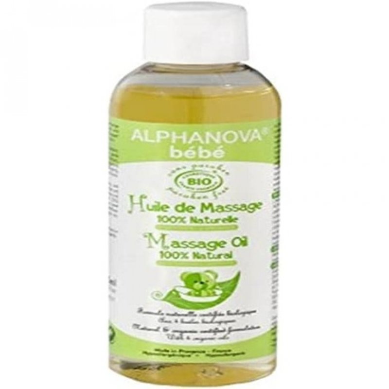 Alphanova Baby 100% Natural BIO Massage Oil 100ml