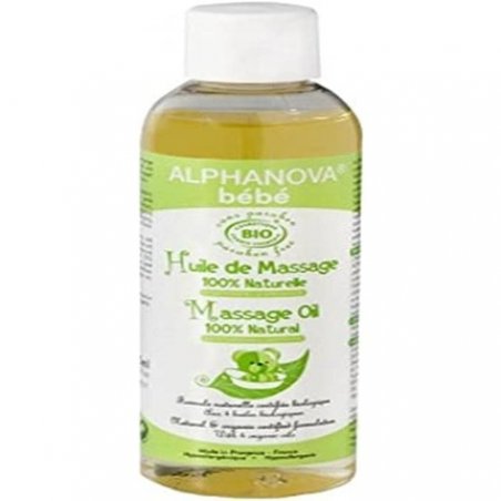 Alphanova Baby 100% Natural BIO Massage Oil 100ml
