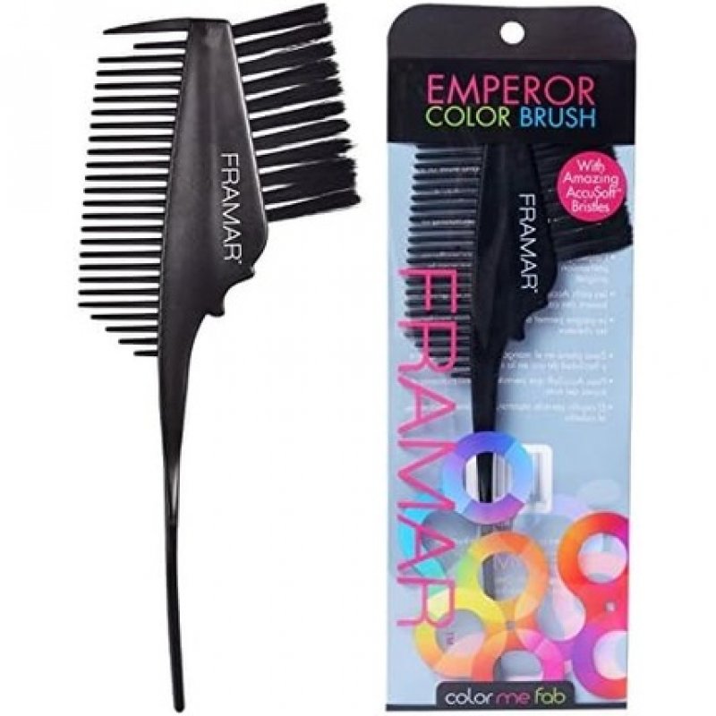 Framar Emperor Hair Color Brush and Comb for Hair Dye and Root Touch Up