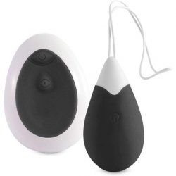 Intense Jan Remote Control Black Vibrating Egg