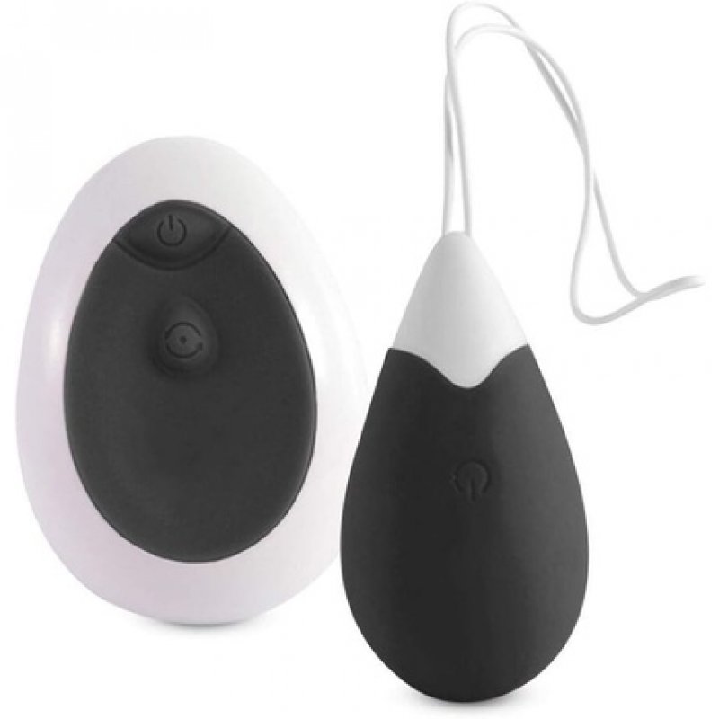 Intense Jan Remote Control Black Vibrating Egg