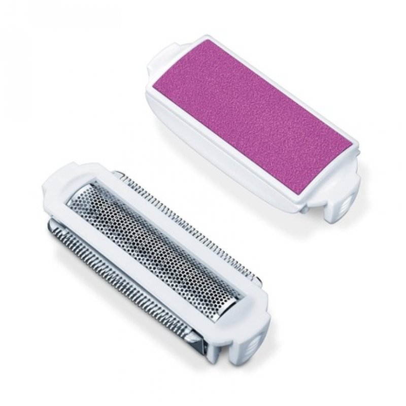 Beurer HL 36 Replacement Set with 2 Shaving Foils and Blades and a Peeling Attachment - Anti-Allergenic Foil for