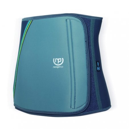 PRIM NEOPRAIR Sacro Lumbar Support Neoprene for Man/Woman Acute and Chronic Low Back Pain Sports use Single Size Grey