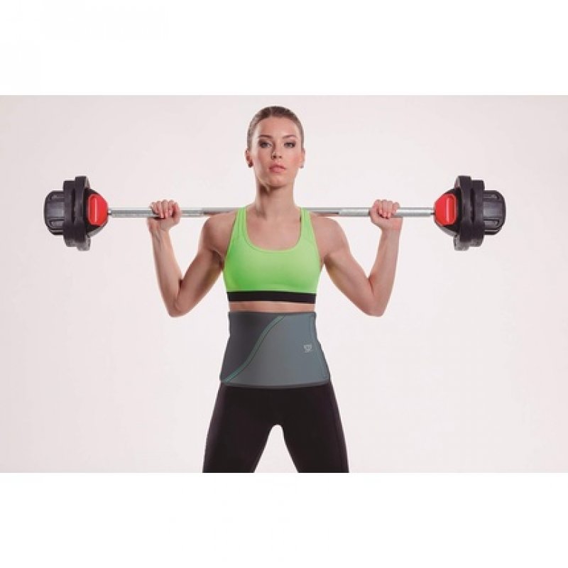 PRIM NEOPRAIR Sacro Lumbar Support Neoprene for Man/Woman Acute and Chronic Low Back Pain Sports use Single Size Grey