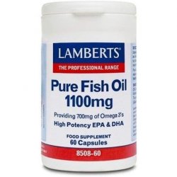 Lamberts Pure Fish Oil 1100mg 60 Capsules