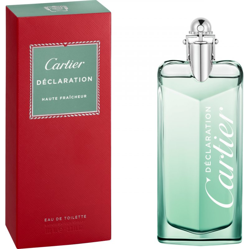 Cartier Declaration Haute Fraicheur Eau de Toilette for Men 100ml Spray