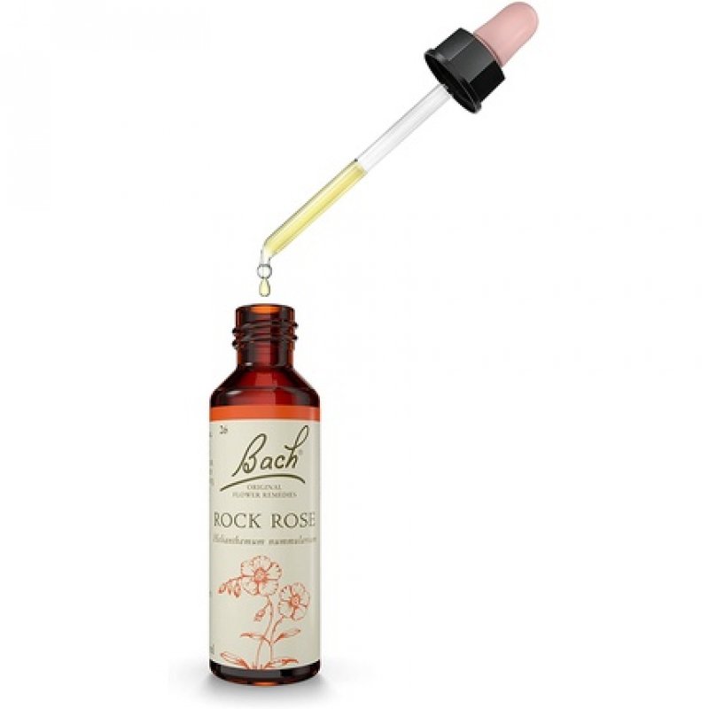 Bach Original Flower Remedy Rock Rose Vegan Formula 20ml