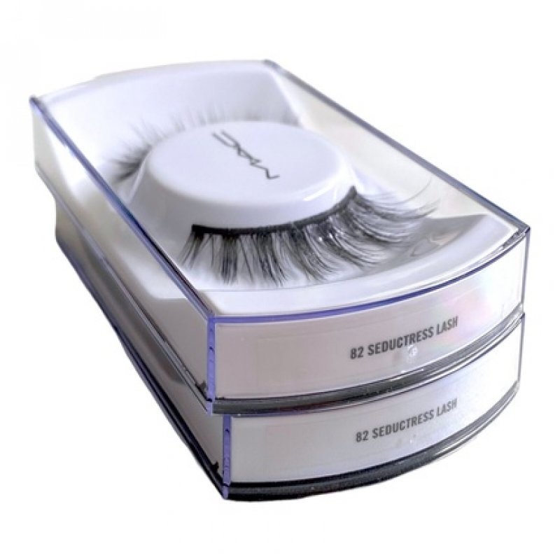 MAC False Seductress Lash 82 Reusable Wispy Eye Lashes Black NIB