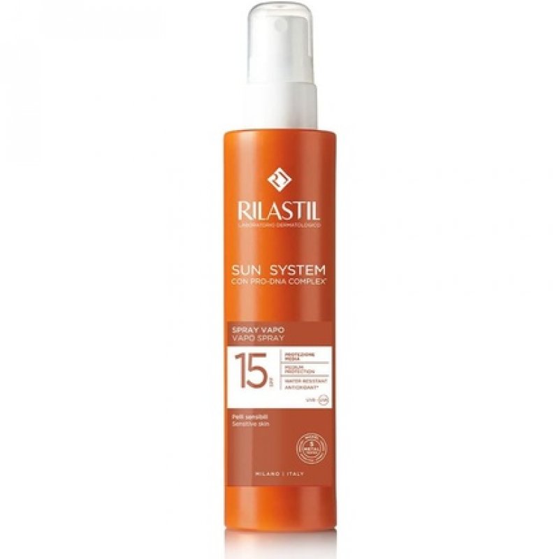 Rilastil Sun System Body Spray Ultra Light SPF15 for All Skin Types 200ml
