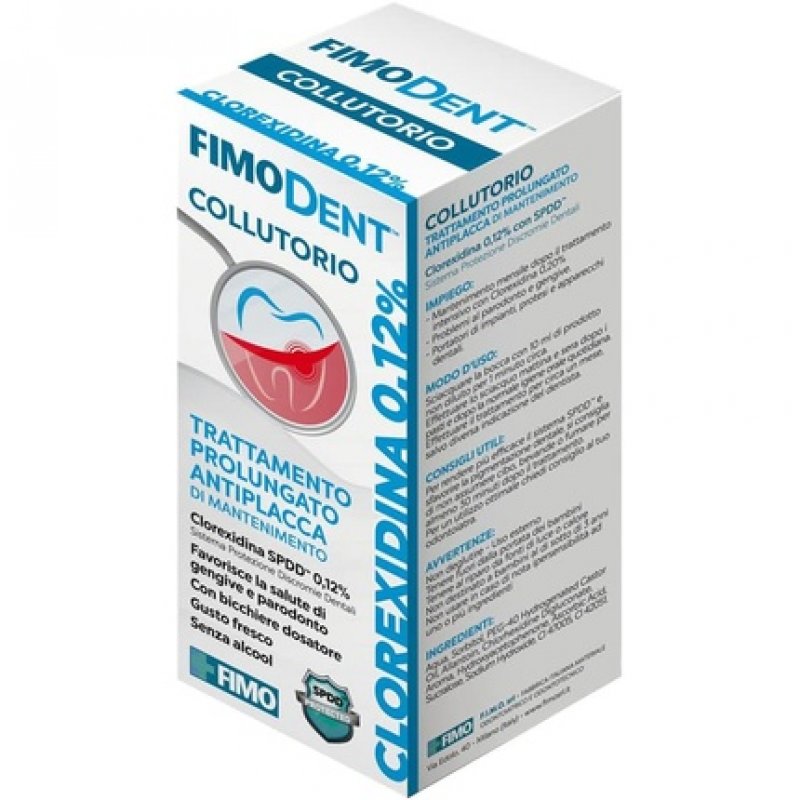 Fimo Fimodent Chlorhexidine Mouthwash 0.12% 200ml