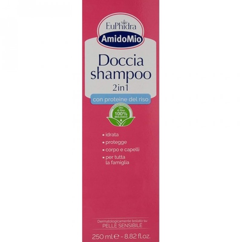 Amidomio 2-in-1 Fuchsia Shower Shampoo 250ml