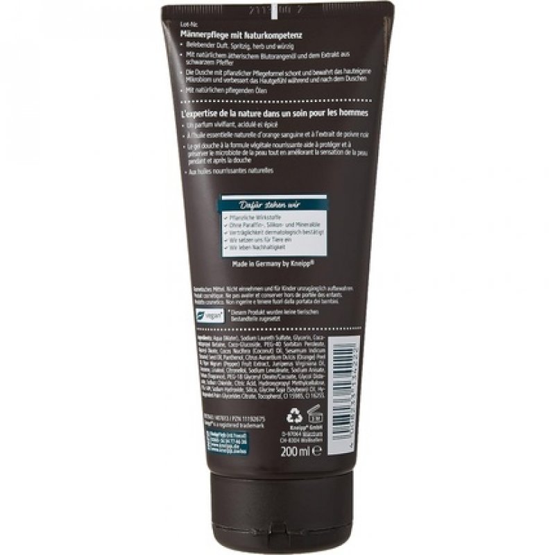 Kneipp Aroma Care Shower for Men 200ml