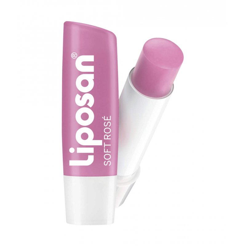 Liposan Soft Rose lip balm & scrub Women 5.5 ml