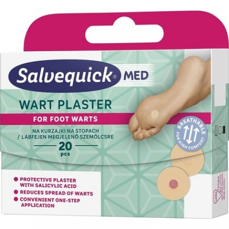 Salvequick Verruca Foot Wart Plasters