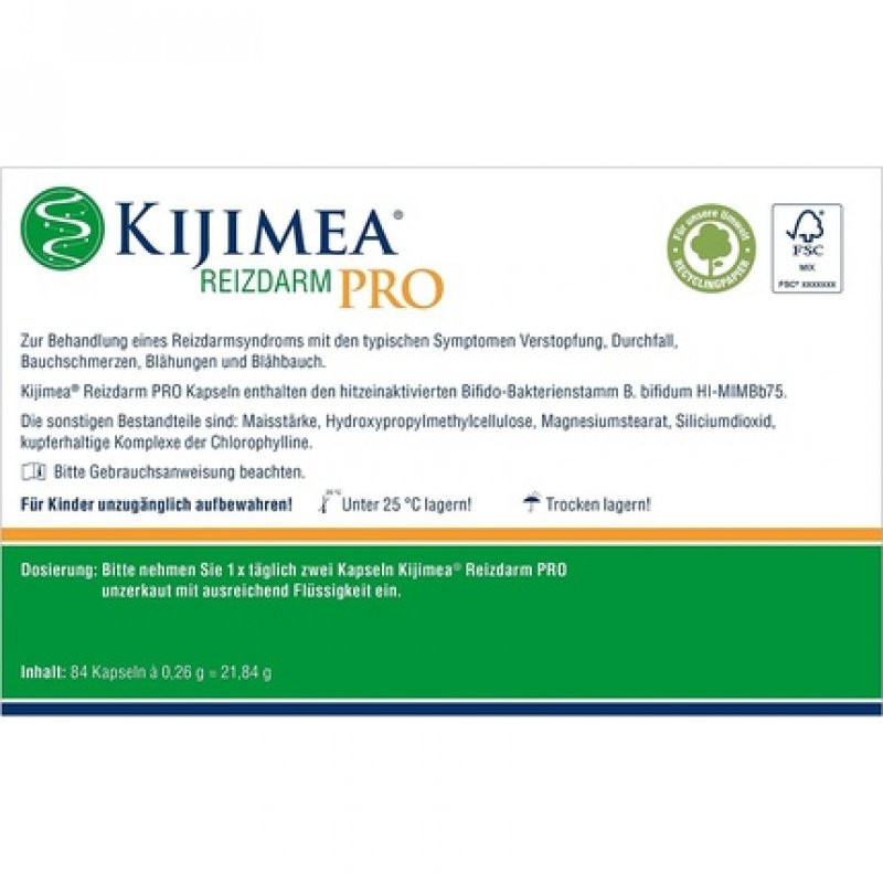 Kijimea Irritable Colon Pro Medical Device 84 Capsules