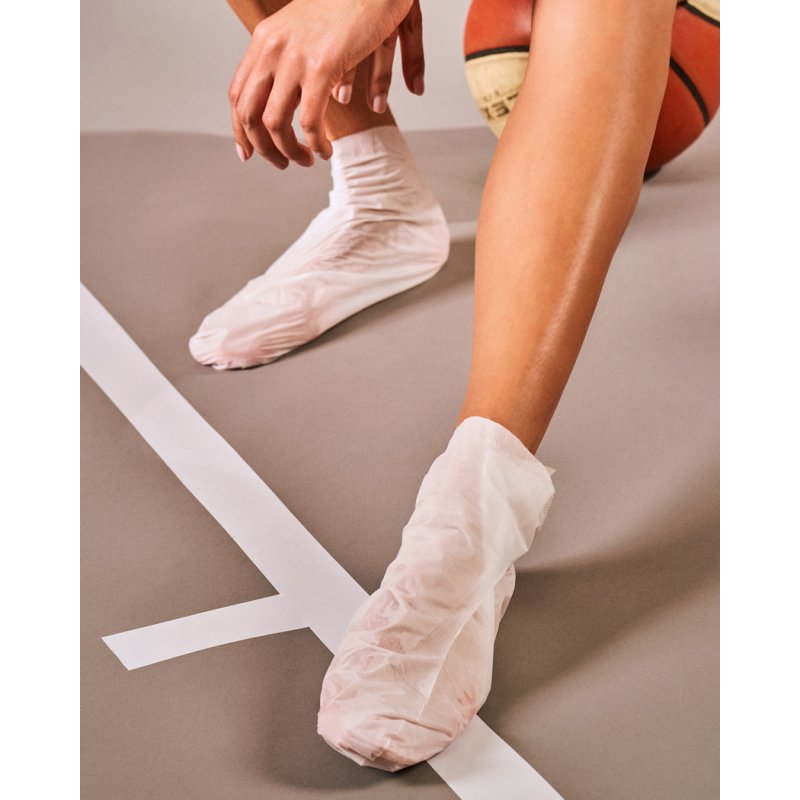 Iroha Nature Peach Repairing Foot Mask Socks 2 x 9 ml