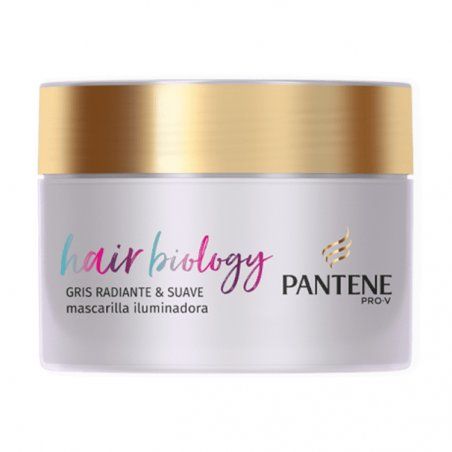 Pantene Hair Biology Grey & Glowing masque pour cheveux 160 ml Femmes