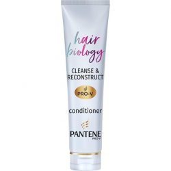 Pantene Hair Biology Cleanse and Reconstruct Clarifying Hair Conditioner 160ml