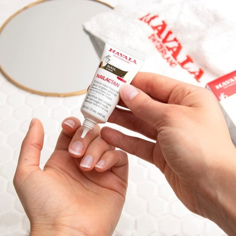 Mavala Nutritive Nail Cream Nailactan for Damaged Nails 0.5 oz
