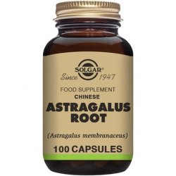 Solgar Full Potency Chinese Astragalus Root Vegetable Capsules 100 Count