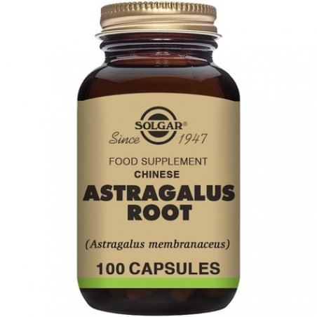 Solgar Full Potency Chinese Astragalus Root Vegetable Capsules 100 Count