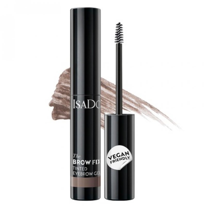 IsaDora Eyebrow Gel with Precision Brush - Easy Fixing and Long-lasting Result - For Defined and Fuller-looking