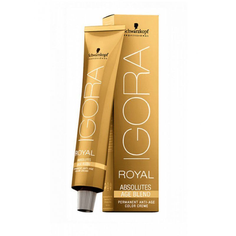 Schwarzkopf IGORA Royal Absolutes Permanent Anti-Age Color Creme 8-07 Light Blonde Natural Copper 60ml