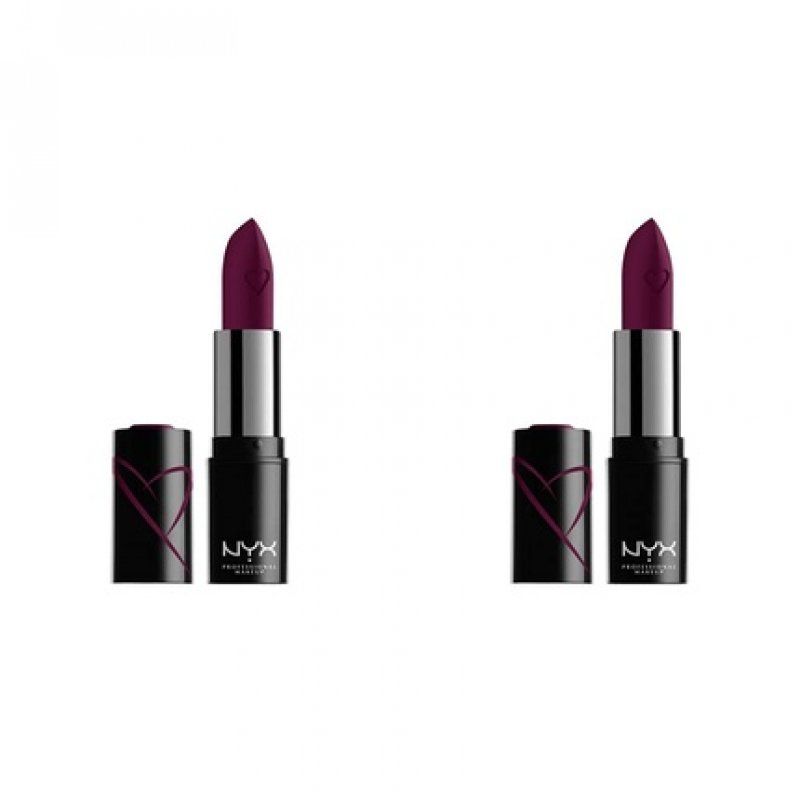 NYX PROFESSIONAL MAKEUP Shout Loud Satin Lipstick Infused With Shea Butter - Into The Night Deep Grape
